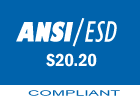 ANSI/ESD S20.20 Compliant Distributor